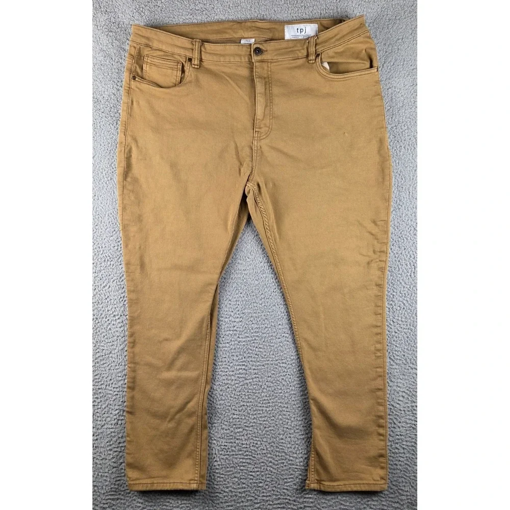 The Perfect Jean NYC Jeans Mens 44x30 Khaki Slim Fit Stretch‎ TPJ Pants